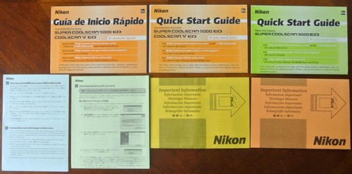 Genuine nikon coolscan - coolscan, v