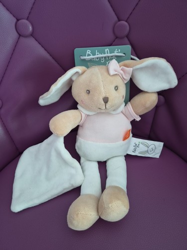 Doudou peluche lapin beige - doudou,