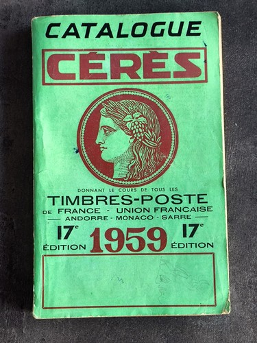 Philatelie catalogue ceres - catalogue,