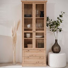 Vitrine Highboard en Bois