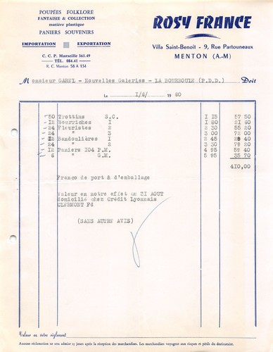 1960 poupees folklore - 1960,