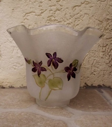 Ancienne tulipe lampe - tulipe, à