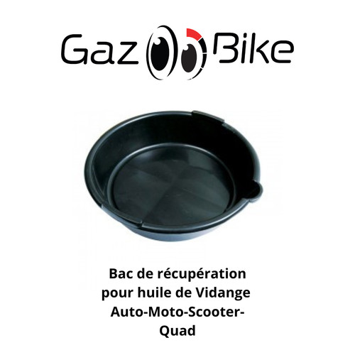 Bac récupérateur vidange - bac, de