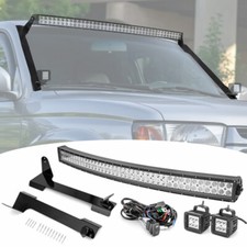 For 1996-2002 Toyota 4Runner 42'' LED Light Bar +3'' Pods+ A Pillar Mounts+ Wire