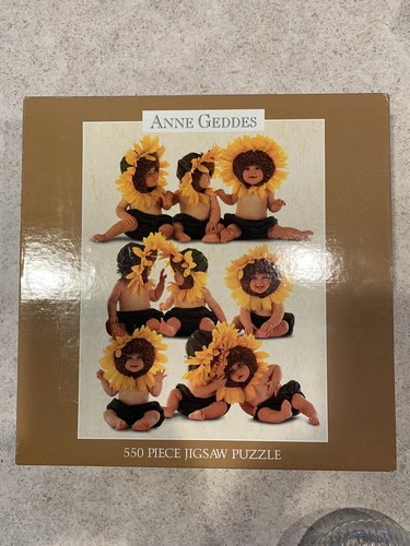 Anne geddes puzzle sunflowers - geddes,
