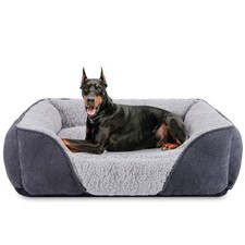 Panier pour chien de grande taille - Lavable et moelleux - Antidérapant - En ...