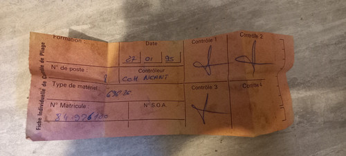 Fiche controle pliage - de,