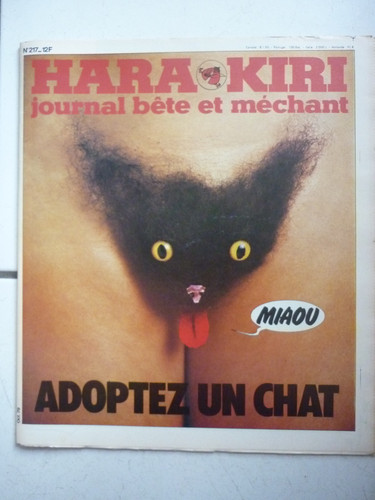 Hara kiri journal bête - -,