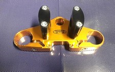 T  DE FOURCHE ALUMINIUM TAILLE MASSE CONTI POUR tube de 40mm MOTOS DERBI 50cc