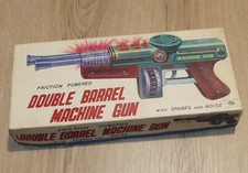 Nomura Double Barrel Machine Gun Friction Powered