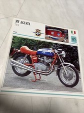 MV Agusta 750 S 750S 1973 fiche carte moto collection édition Atlas