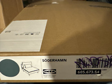 Ikea SODERHAMN Cover SLIPCOVER 1-SEAT section Kelinge gray-turquoise 605.673.54