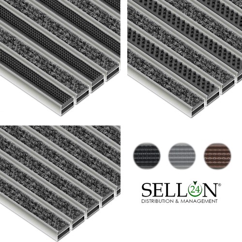 Tapis entrée aluminium - en,