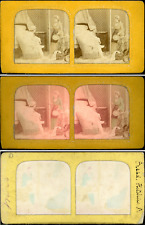 Vintage Stereo, Sleep Scene, Home with Basin or Bed Warmer 