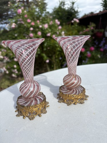 Ancienne paire vases en - vases,