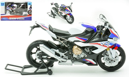 Miniature moto welly bmw - moto, 1:12
