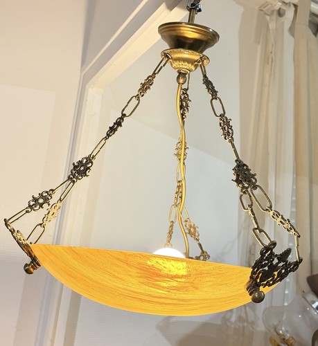 Suspension lustre vasque - lustre,