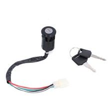 4 Wire Ignition Switch With 2 Keys For 50cc 110cc 125cc 250cc PIT Quad Dirt Bike