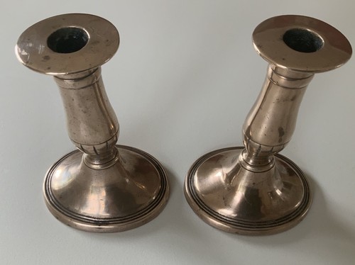 Bougeoirs cuivre - bougeoirs, en