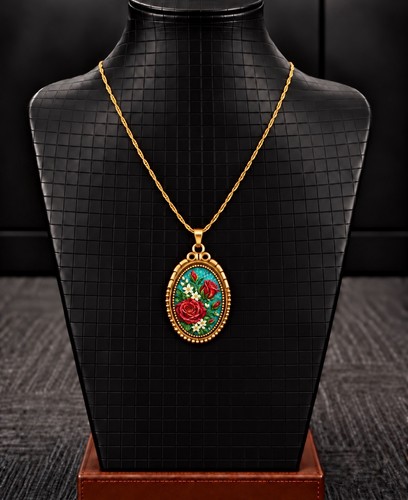 Collier chaîne plaqué - , or