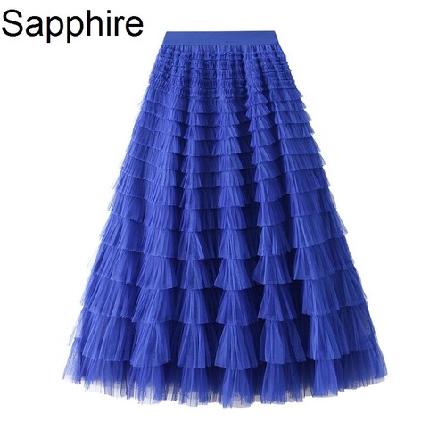 Femme taille haute jupe midi - taille,