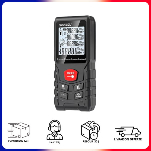 Télémètre laser numérique - télémètre,