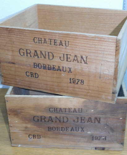 Lot caisse boite vides - caisse,