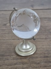 Ancien Petit Globe En Verre