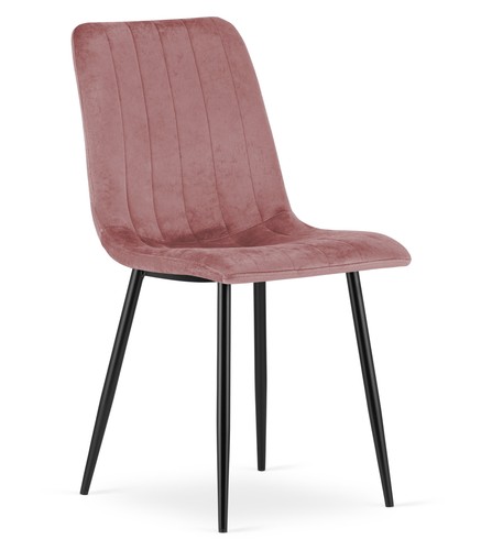 Fauteuil lava velours rose - fauteuil, /