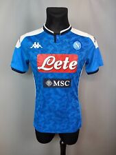 NAPOLI 2019 2020 HOME SHIRT FOOTBALL SOCCER JERSEY KAPPA WOMEN 304NW80 SIZE L