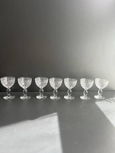 Lot verres liqueur en - lot, de