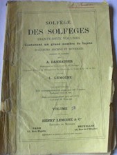 LIVRE PARTITIONS  -  DES