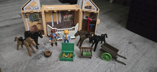 Playmobil lot écurie étables - lot, écurie/étables