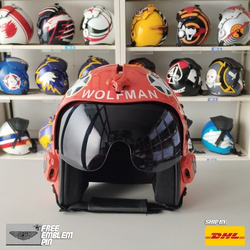 Top gun wolfman - hgu-33, casque