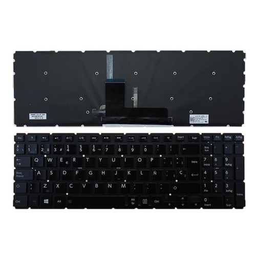 Clavier rétro éclairé pour - clavier,