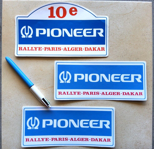 Autocollants paris dakar - autocollants,
