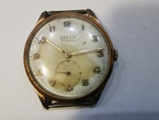 vintage rare swiss  mens watch HELVA