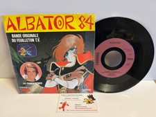 45T BO Albator 84 SP Vinyle Franck Olivier CD Carrere RAG Narcisse X4 TOEI A2 VF