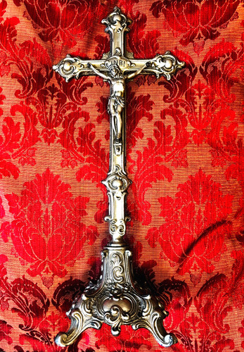 Ancienne croix autel - ancienne, d'autel