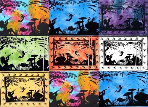 Tapisserie ange fée décor