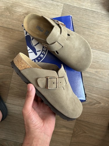 Birkenstock boston taupe - boston, –