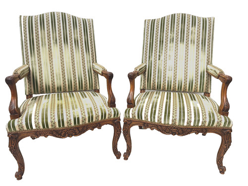 Paire fauteuils style - paire,