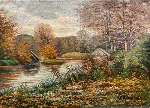 Herbstimpressionen peinture - peinture, À