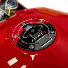 Protection Bouchon Essence pour Ducati Supersport 950S 2021On GP-2086 Ducati Red