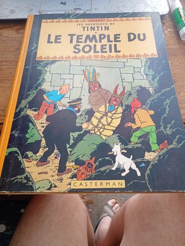 Temple soleil tintin - soleil,