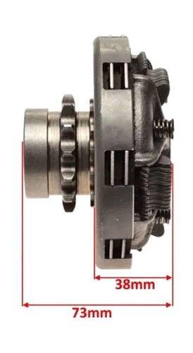 Embrayage kart pour - pour, moteur