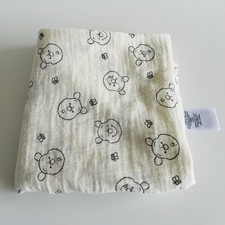 Lange  Doudou Mousseline Coton Bio Disney Baby Winnie l'Ourson (65cm) Neuf