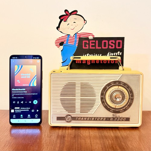 Radio vintage geloso - vintage,