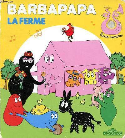 Barbapapa ferme livre - barbapapa,
