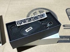 Volkswagen Golf MK4 R32 Leather Keyring Key Fob with Gift Box Genuine OEM Part